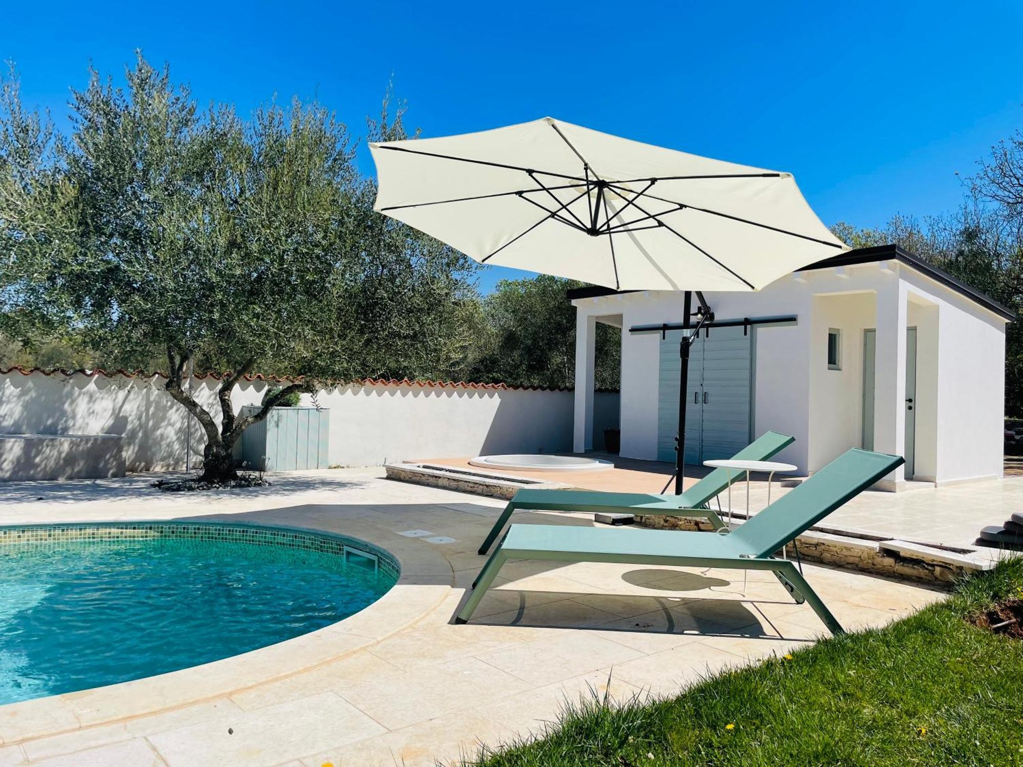 Luxury Villa In Istria - 9,000 Sqm Private Estate With Pool & Sauna, 15 Min To Sea, Near Fazana, 3 Bedrooms Jursici ภายนอก รูปภาพ